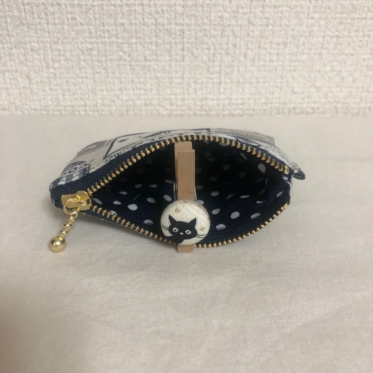 ハンドメイド　ミニトートバッグぷらすわん