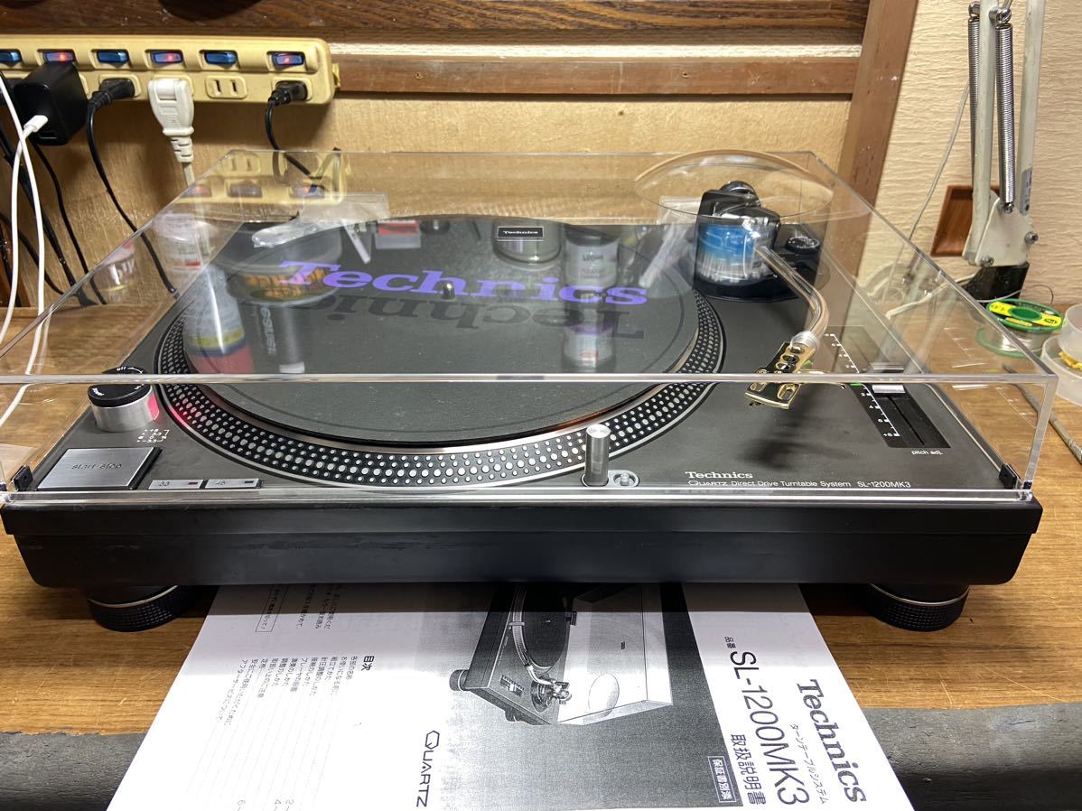 Technics ターンテーブル SL-1200MK3D ブラック ② - DJ機器