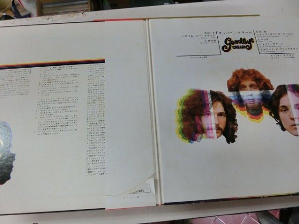 帯付LP / Cream / Goodbye / Polydor / MP-1435 / Japan / 1969_画像2