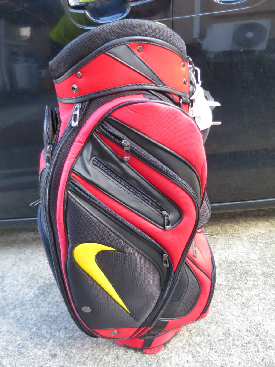 NIKEGOLF/ Nike Golf a attrition сhick Cart bag caddy bag Junk 