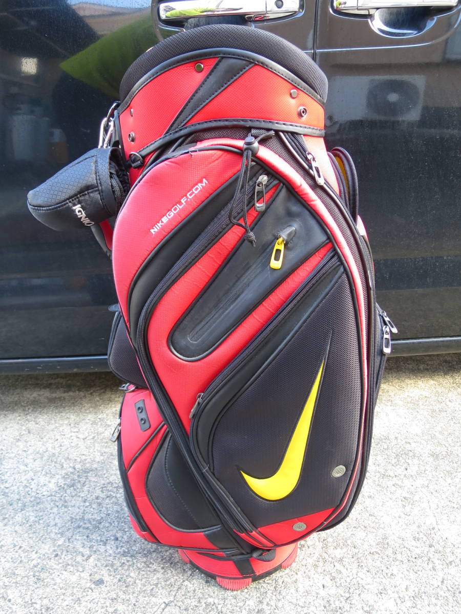 NIKEGOLF/ Nike Golf a attrition сhick Cart bag caddy bag Junk 