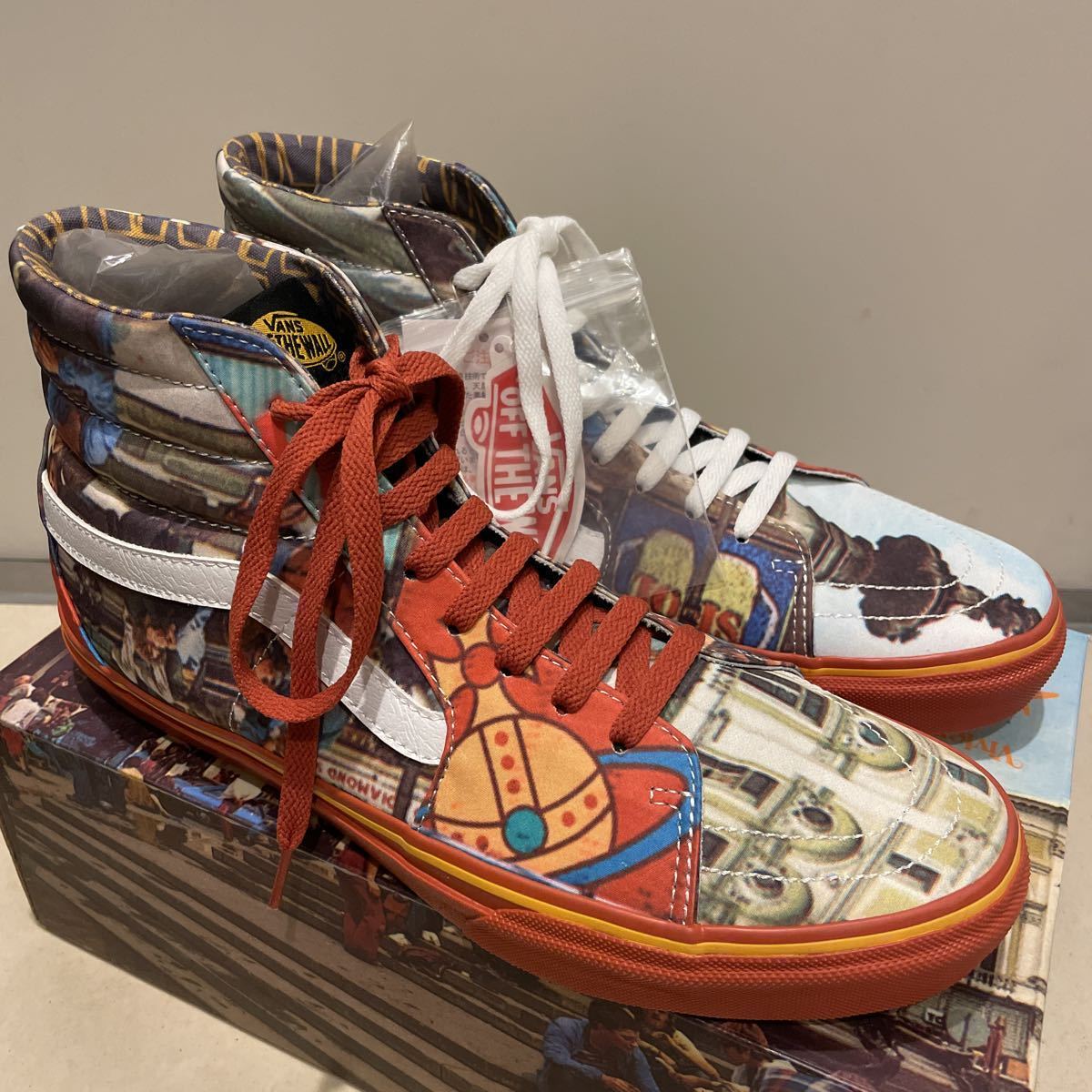 驚きの価格 ANGLOMANIA Westwood Vivienne 新品箱付き VANS スニーカー