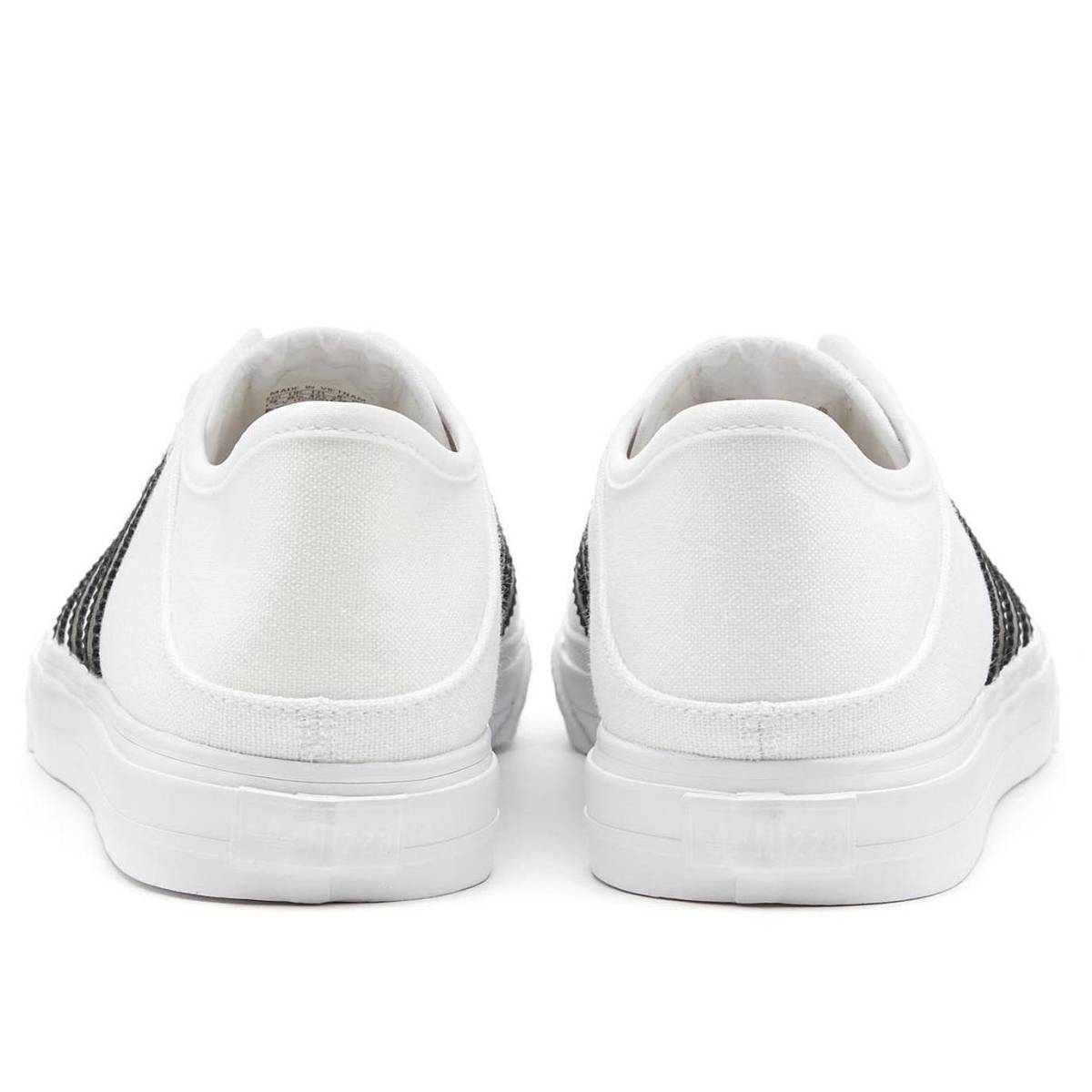 *adidas COLLAPSIBLE NIZZA LO white / black 24.5cm Adidas collapsible nitsa low 2way specification H67375