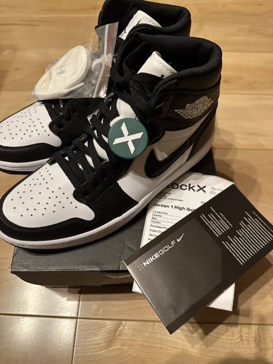 NIKE AIR JORDAN 1 HIGH GOLF ナイキ エアジョーダン1 ゴルフ パンダ