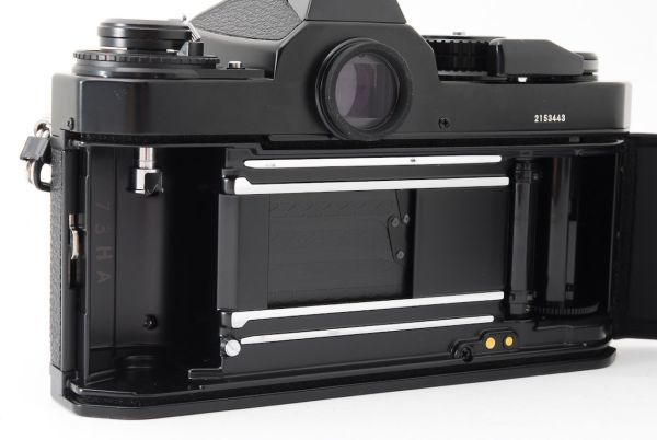 美品 Nikon FE2 SLR Film Camera Black Ai 50mm f/1.4 清掃済 1144019_画像7