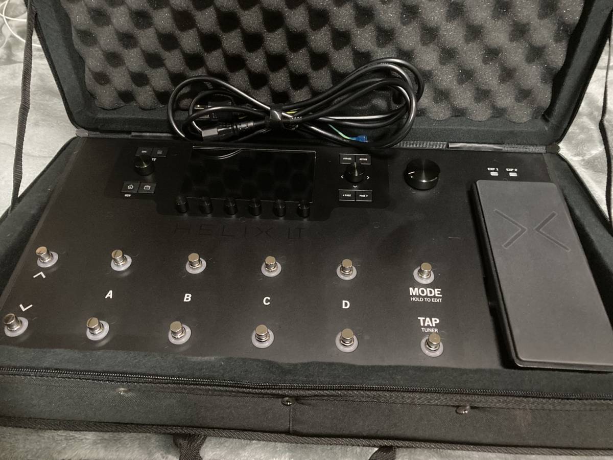 トリプロ / ターコイズ GT LINE6 Helix LT SKBセミハードケース付き