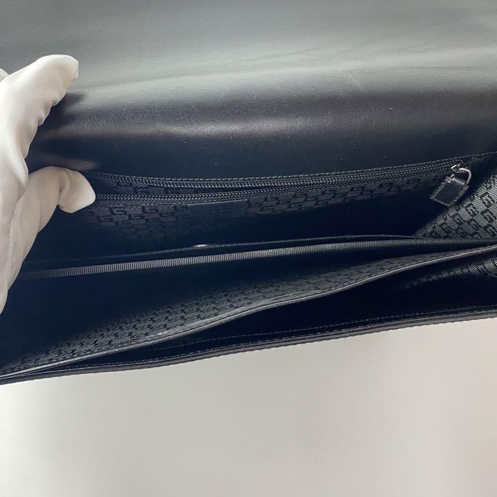 美品 グッチ GUCCI ビジネスバッグ ブリーフケース ダイヤルロック