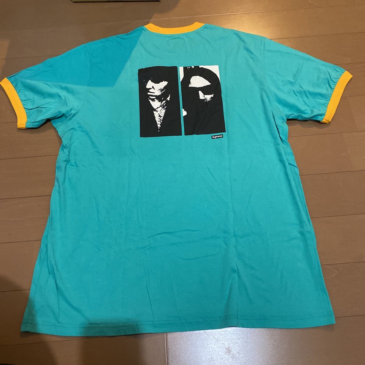 XL Supreme/The Velvet Underground Ringer Tee Teal シュプリーム ベルベットアンダーグラウンド リンガーティー　希少 レア Tシャツ_画像3