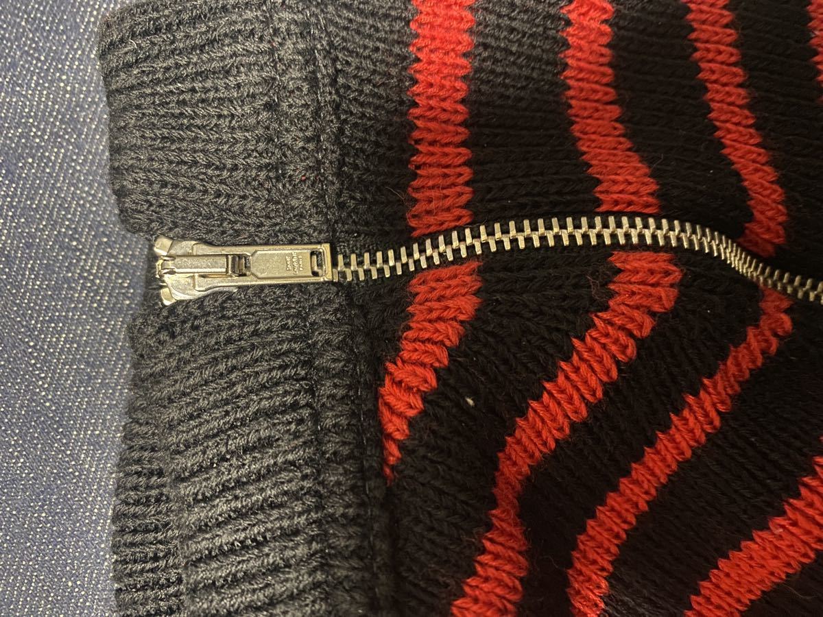 saint laurent paris 15AW 赤黒ボーダーニット サンローランパリ saint laurent paris 15AW 赤黒ボーダーニット サンローランパリ