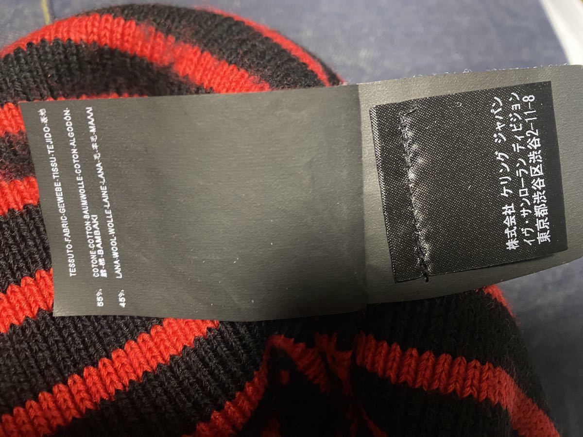 saint laurent paris 15AW 赤黒ボーダーニット サンローランパリ saint laurent paris 15AW 赤黒ボーダーニット サンローランパリ