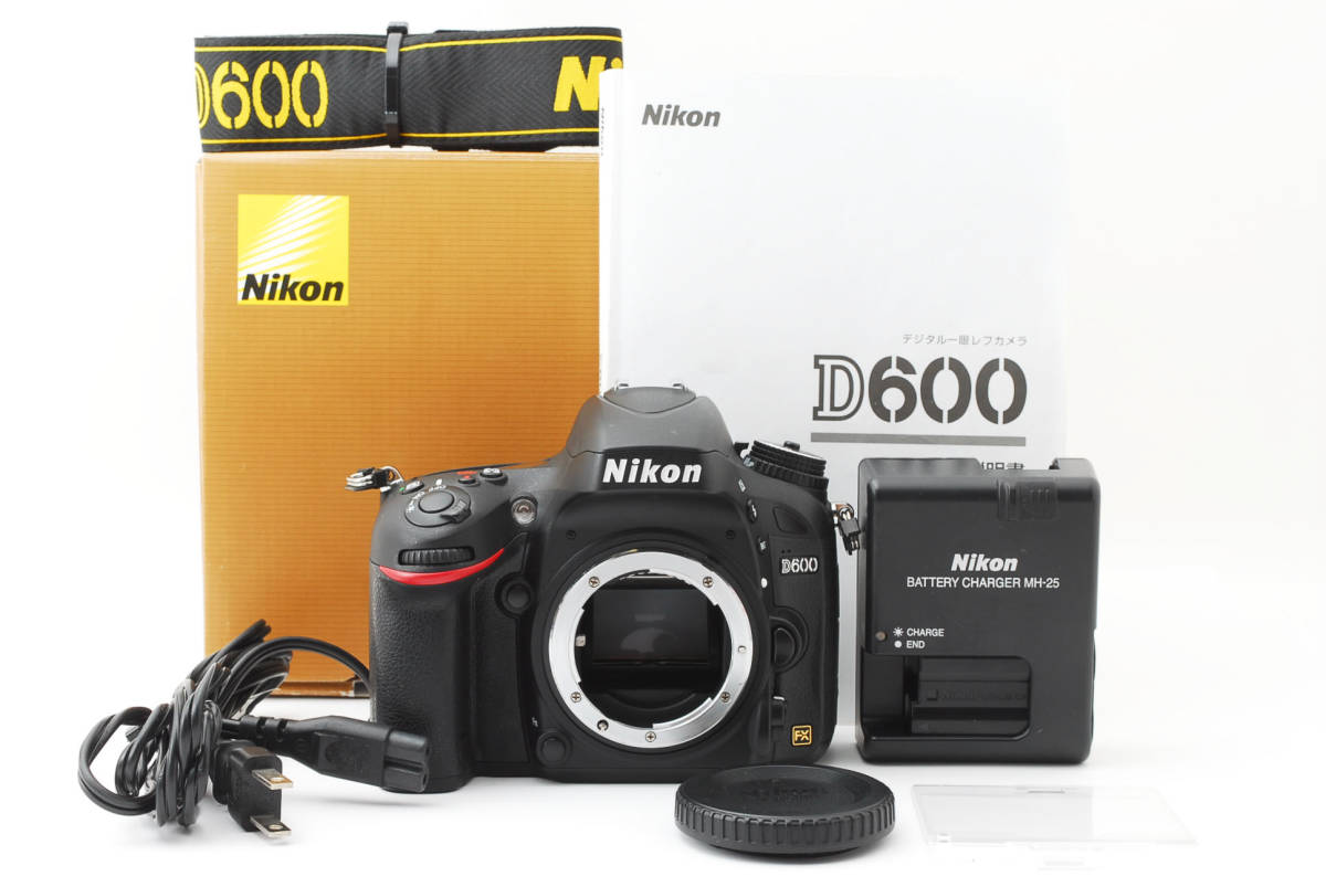【良品】Nikon D600 24.3 MP Digital SLR Camera - Body 1145787
