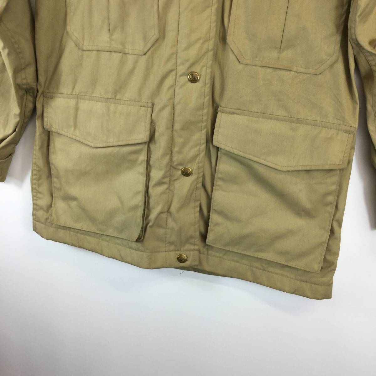 70s エディーバウアー Eddie Bauer マウンテンパーカー サンドベージュ系 Sサイズ