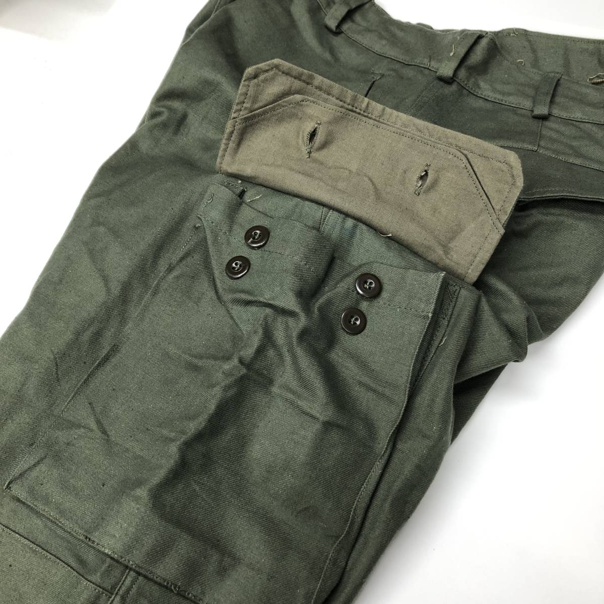 French Army M-47 Cargo Pants フランス軍 空軍モデル? M47 カーゴパンツ C.G.H. 92M 58/63_画像8