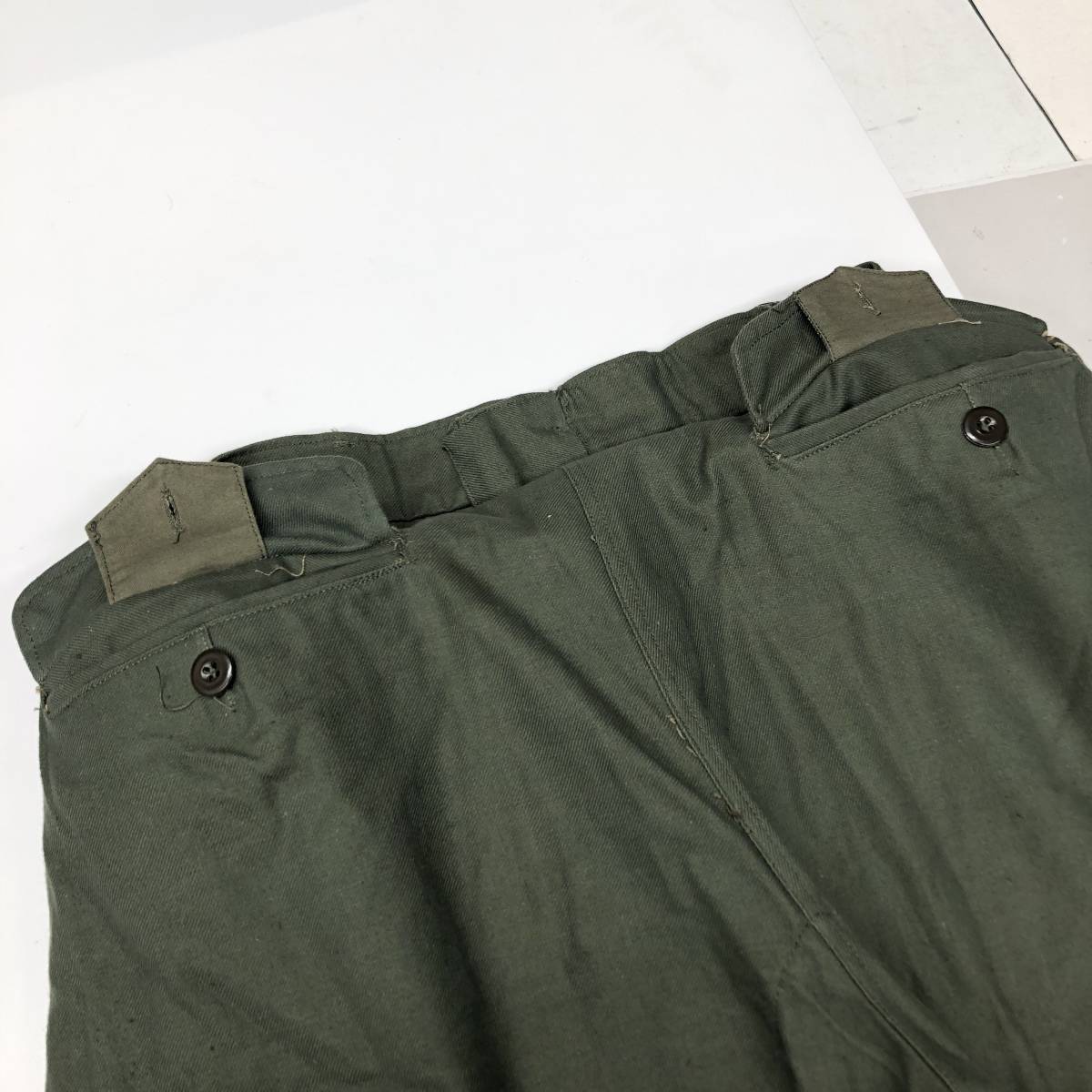 French Army M-47 Cargo Pants フランス軍 空軍モデル? M47 カーゴパンツ C.G.H. 92M 58/63_画像4