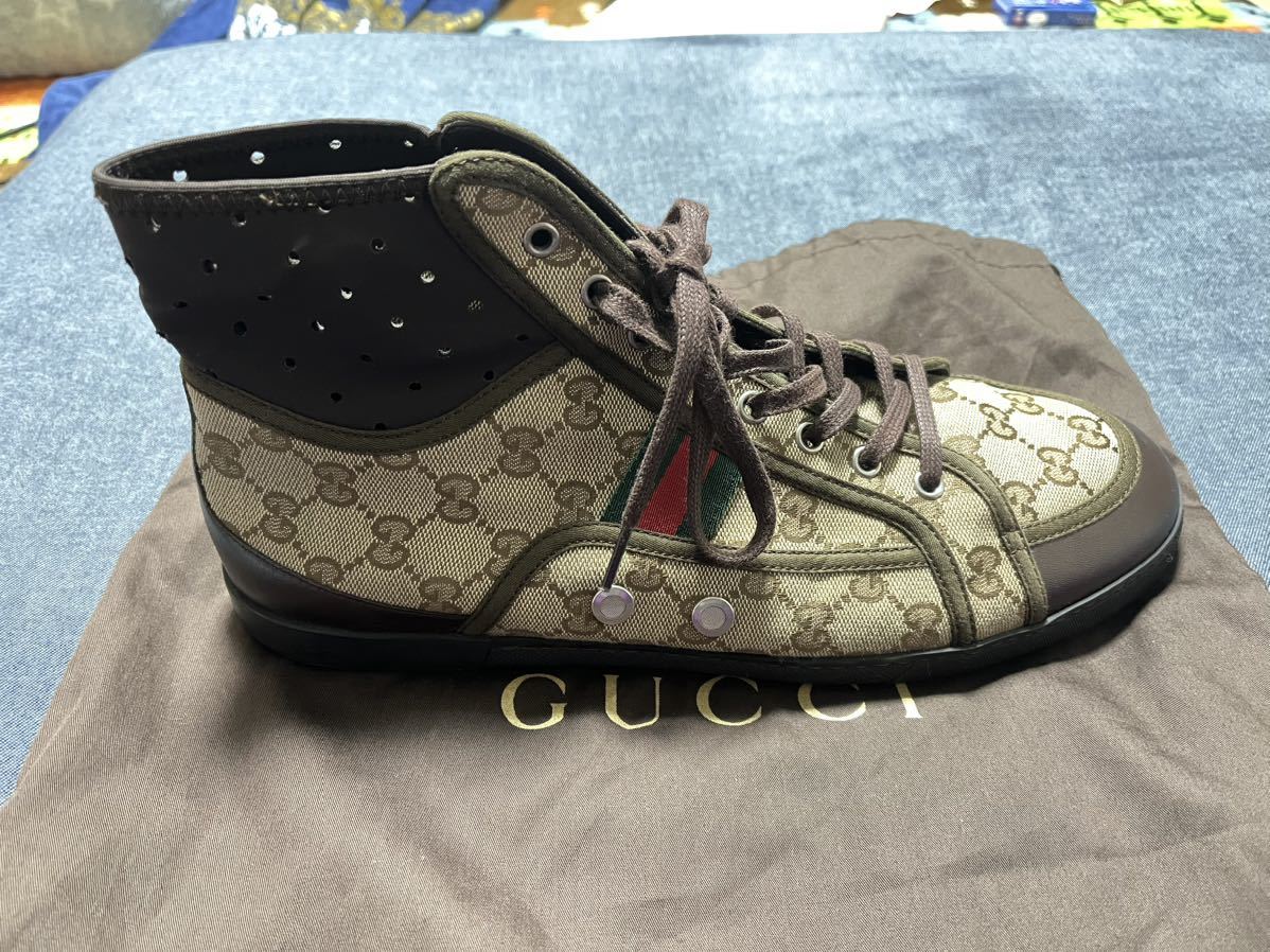 グッチ gucci スニーカー 29.0 10 ハイカット | ayuda.centraltickets