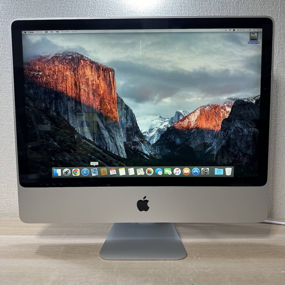 希少！！】 iMac A1225 24-inch Early 2009 OS X EI Capitan 10.11.6 ...