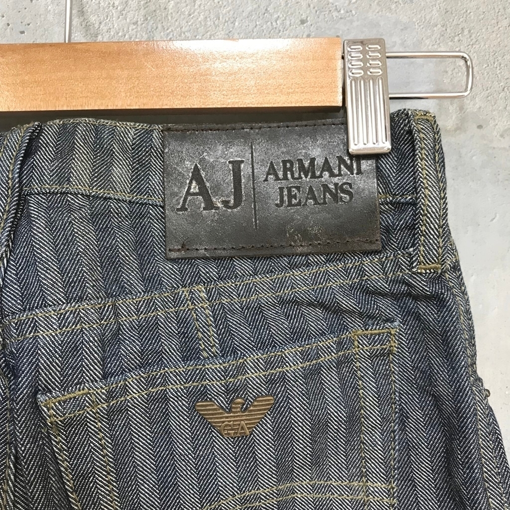 ◆お洒落な逸品◆ARMANI JEANS/アルマーニジーンズ デニム パンツ ジーンズ ストライプ柄 サイズ25 レディース K161 ｃ4383_画像7