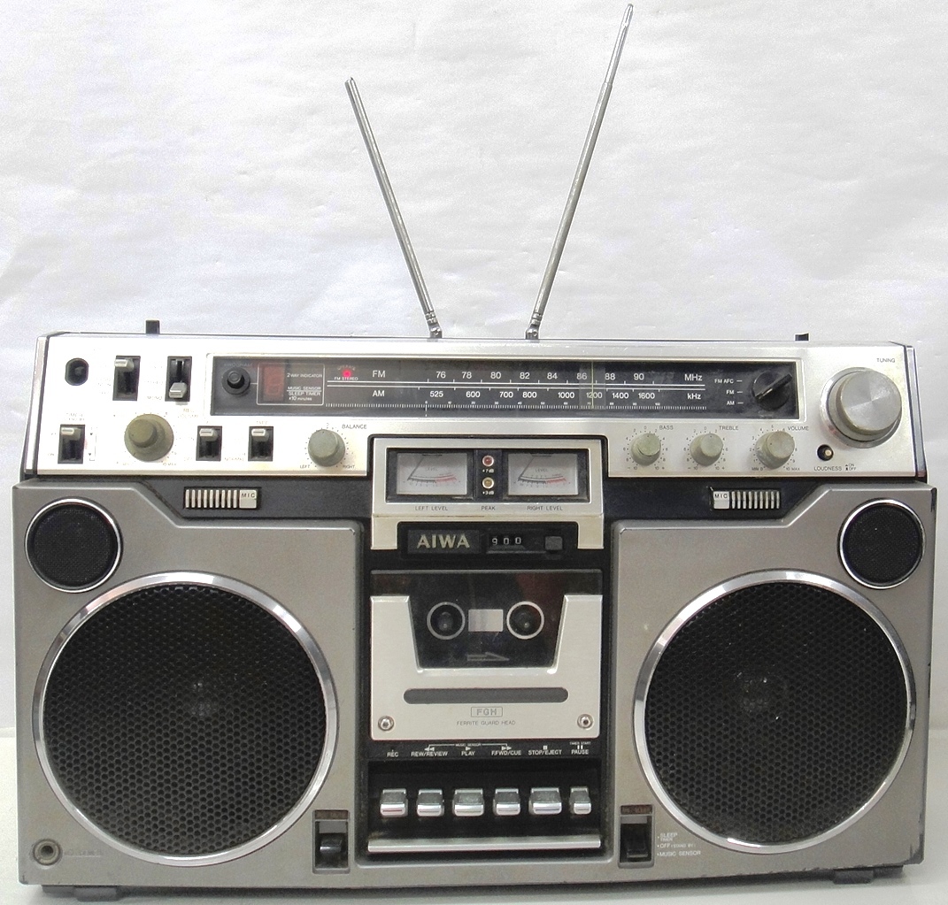 ヤフオク! - 1円スタート AIWA アイワ CS-80 ステレオ カセ...