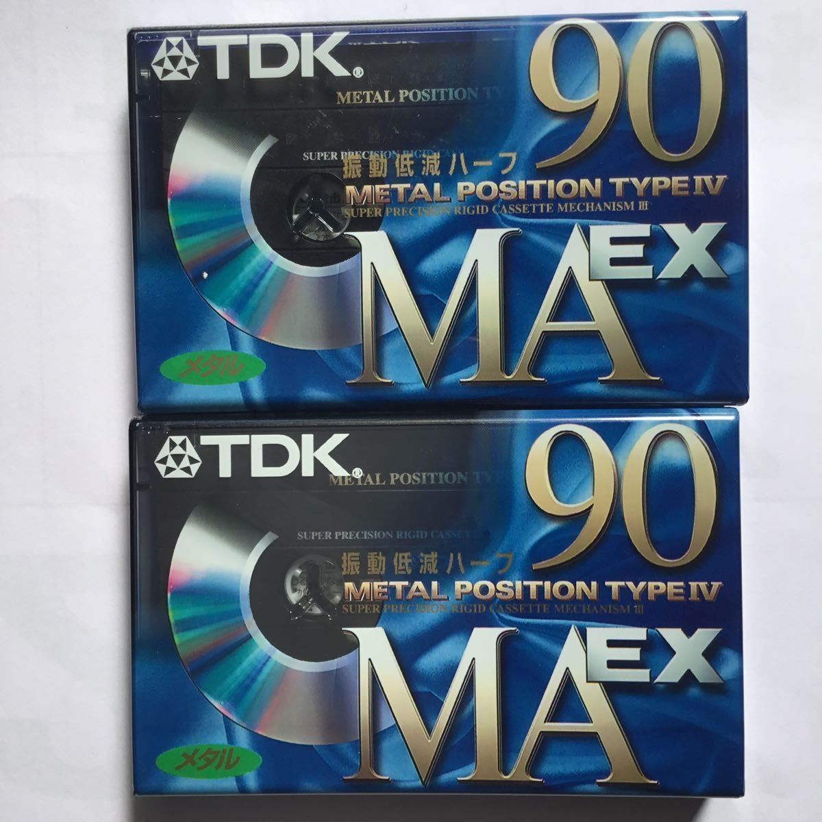 TDK ／メタルテープ カセットテープ 90分 振動低減ハーフ採用 MA EX-90