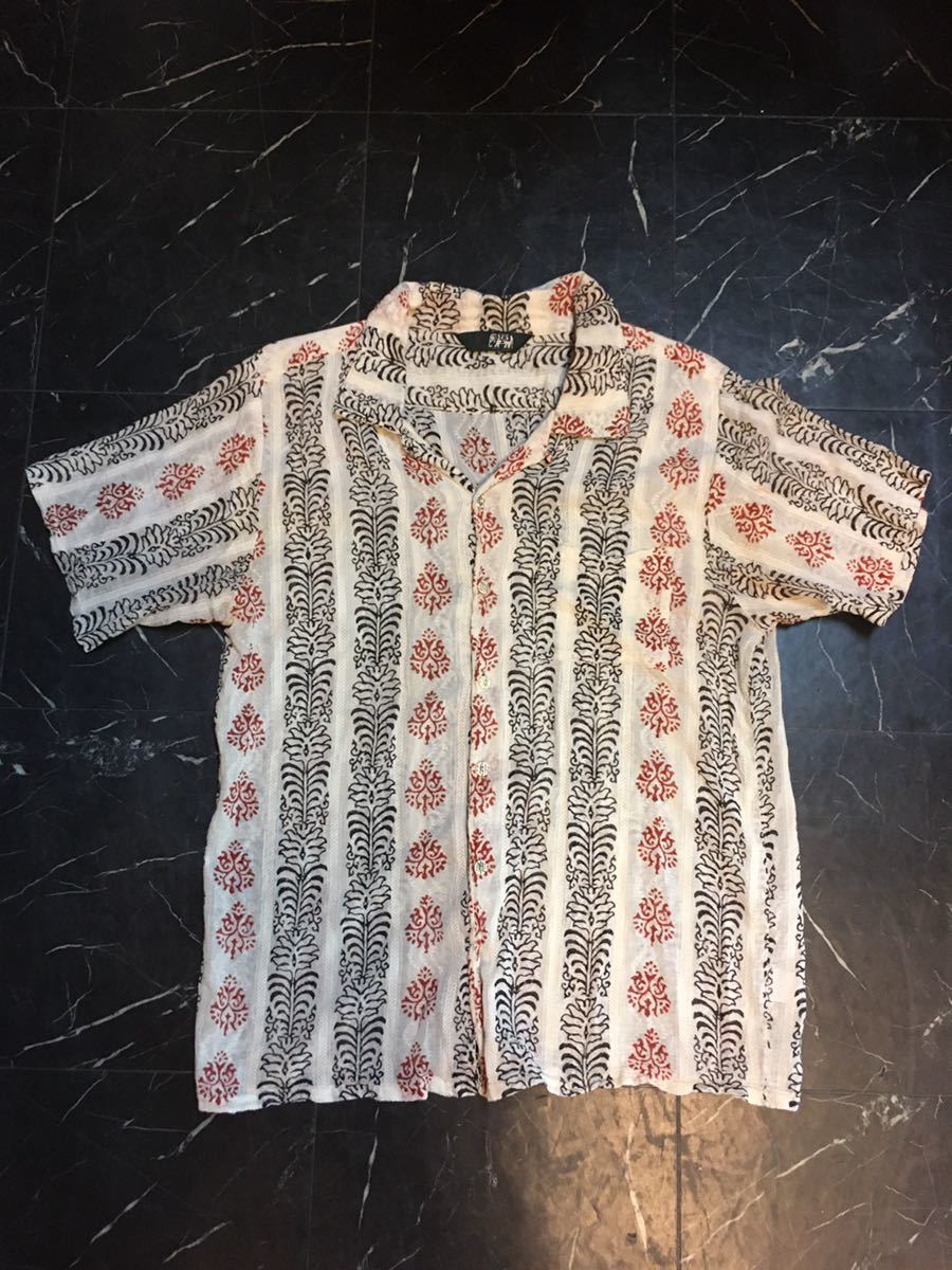  общий рисунок рубашка общий рисунок Hawaiian рубашка рубашка с коротким рукавом Гаваи гавайская рубашка . воротник SHIRTaro - Hawaiian раса рисунок раса серия костюм 