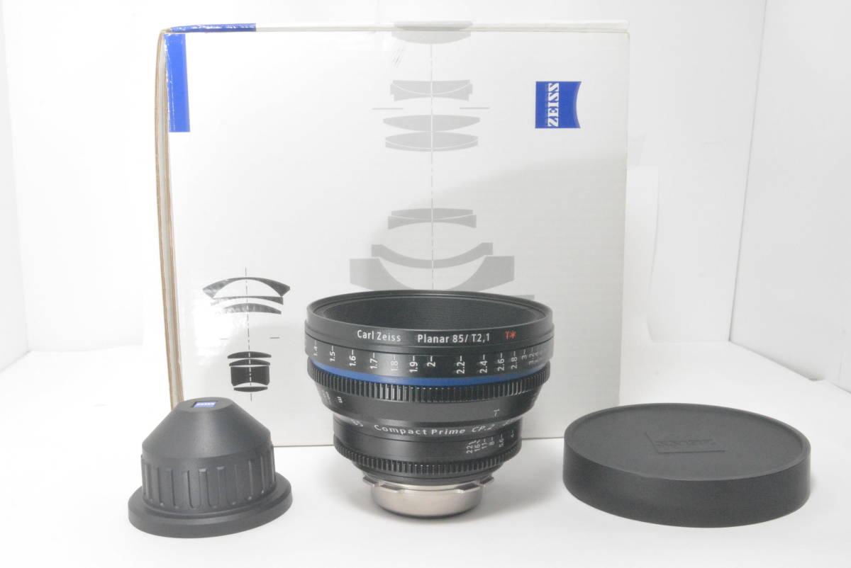 PLマウント 展示品★超極上美品★カールツァイス Carl Zeiss Compact Prime CP.2 85mm T2.1 単焦点シネマレンズ