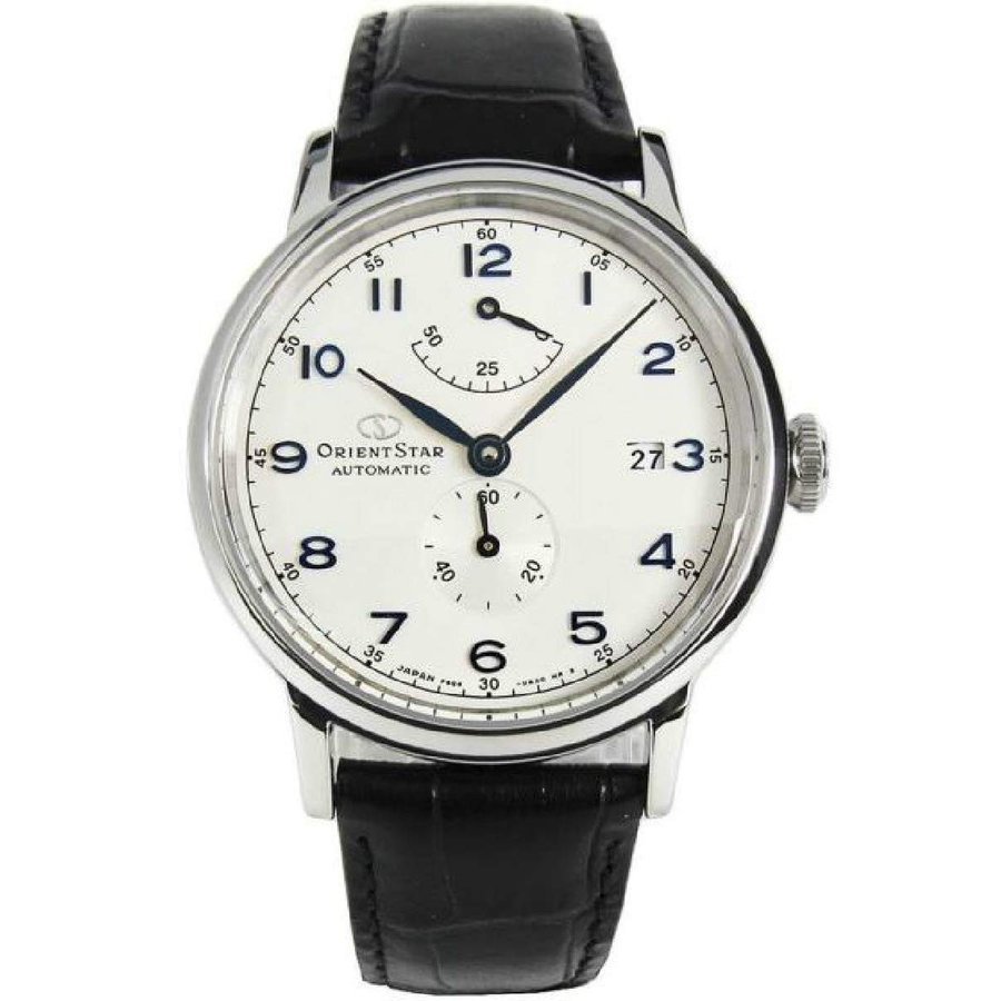 ORIENT(オリエント) オリエントスター RE-AW0004S00B ホワイト パワーリザーブ機能50時間 自動巻き 手巻き機能 メンズ腕時計 