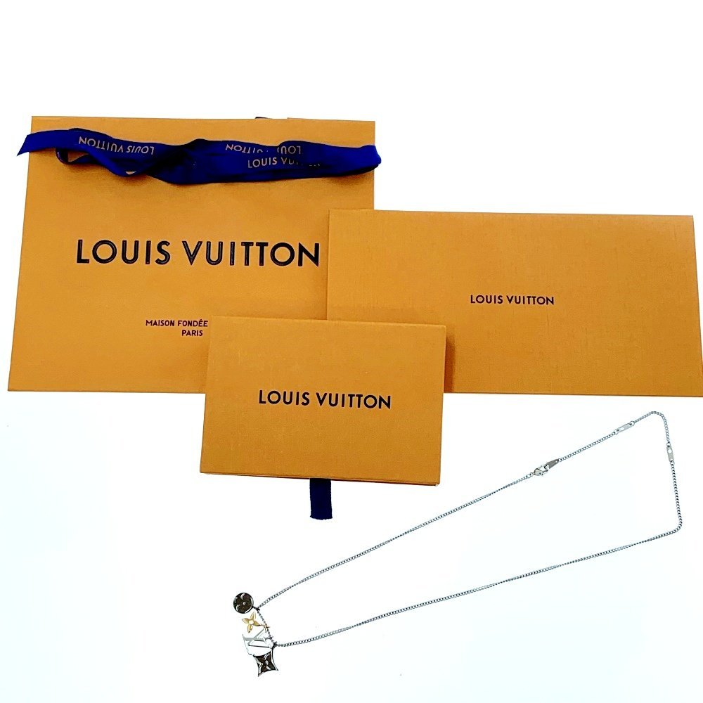 日本製】 ルイ・ヴィトン VUITTON LOUIS 【箱付き】 M00521 ネックレス