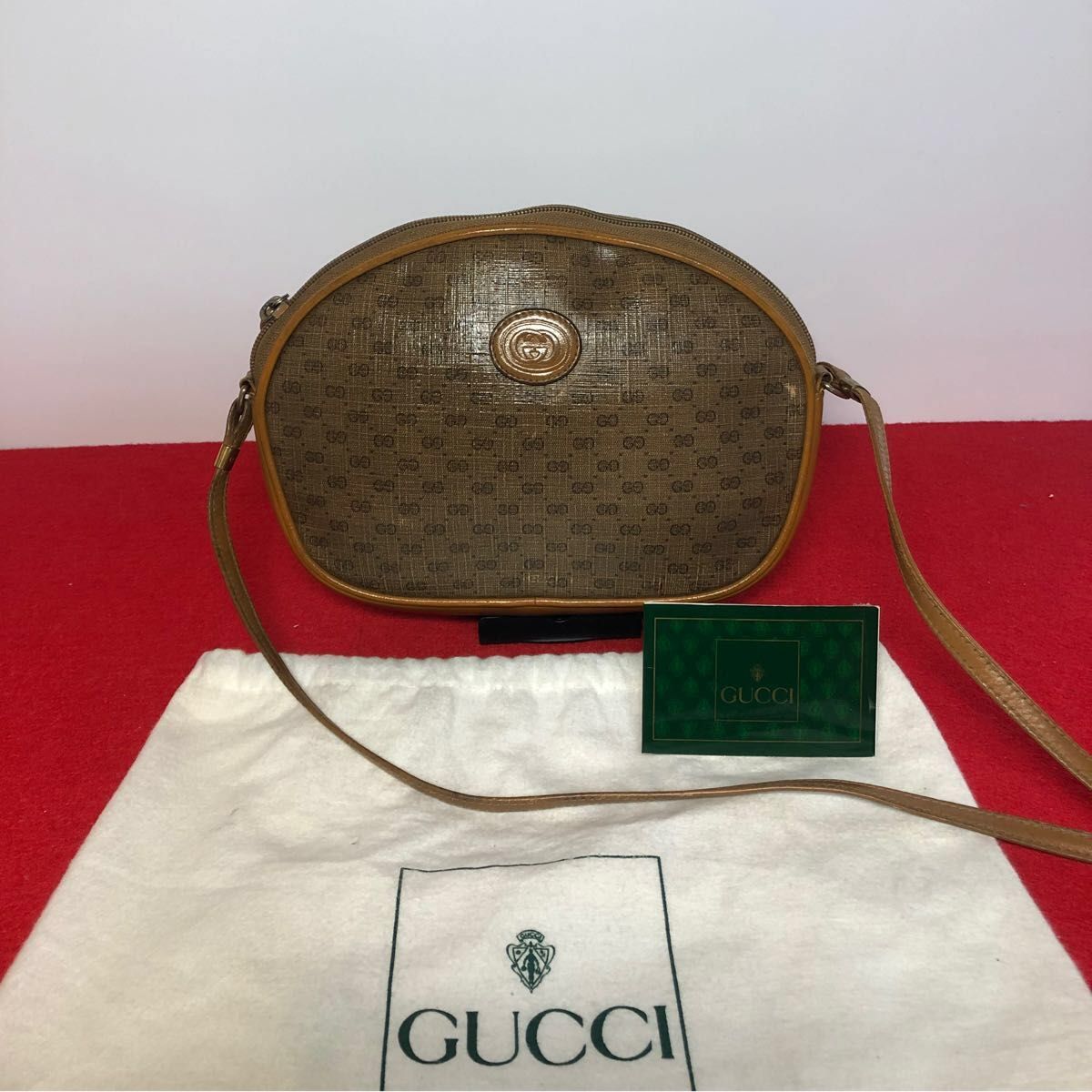 【美品】☆GUCCI オールドVintage マイクロ