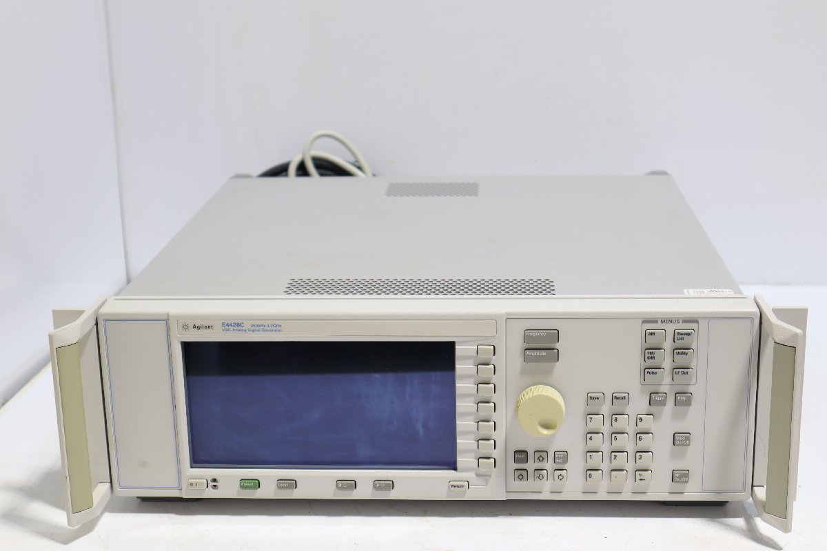 140☆Agilent ESG Analog Signal Generator E4428C 250kHz-3.0GHz 100V▼3W-245