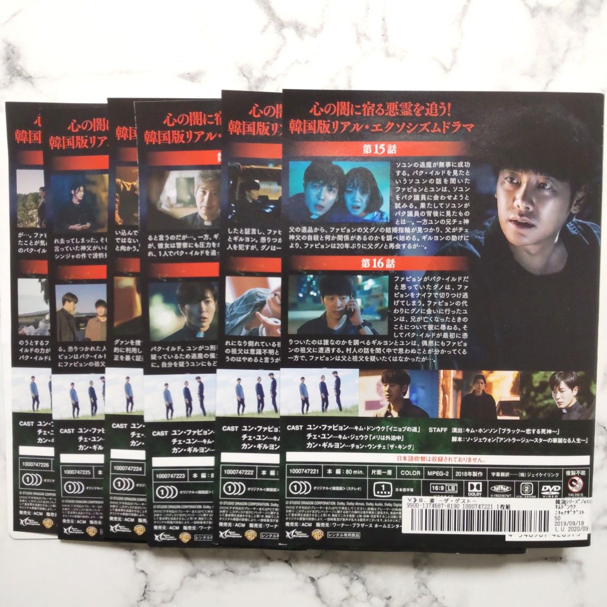 キム・ドンウク★キム・ジェウク『客 -ザ・ゲスト-』レンタル落ちDVD★全巻★韓国ドラマ