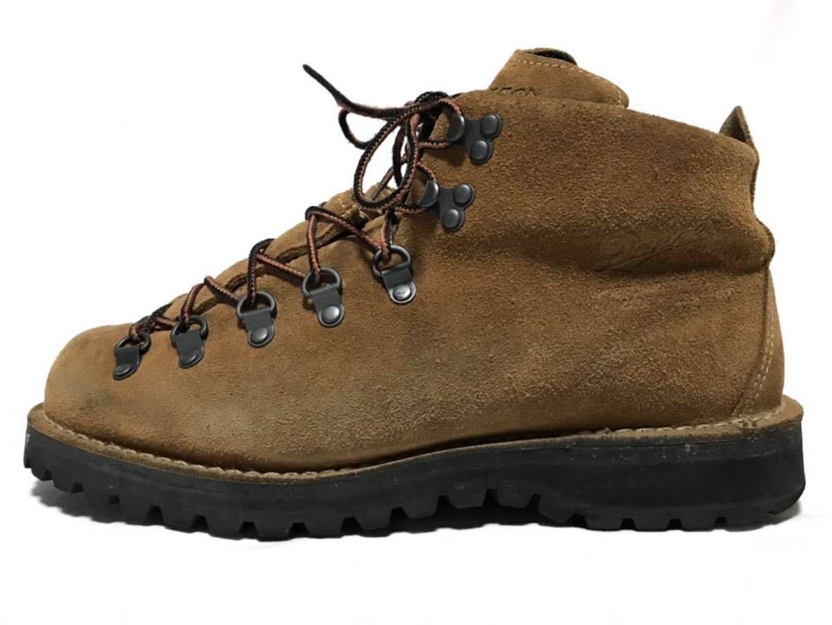 【USA製】Danner 30871 Mt Light Oiled Bob GORE-TEX Boots ダナー マウンテンライト オイルドボブ スエードレザー ブーツ US10EE/28㎝ 茶_画像2