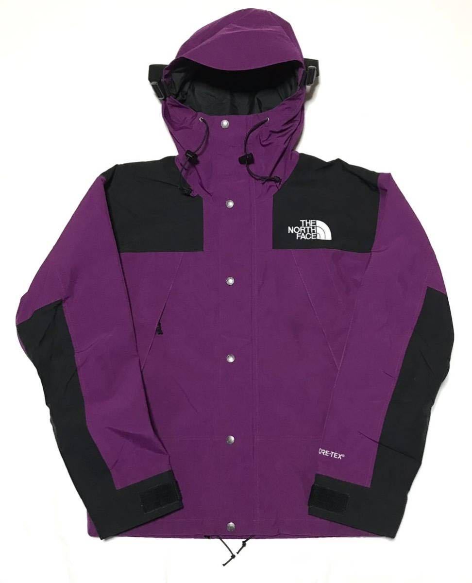 【日本未発売】THE NORTH FACE 1990 MOUTAIN JACKET GTX ノースフェイス ゴアテックス マウンテンジャケット メンズS 紫 黒 海外限定 レア