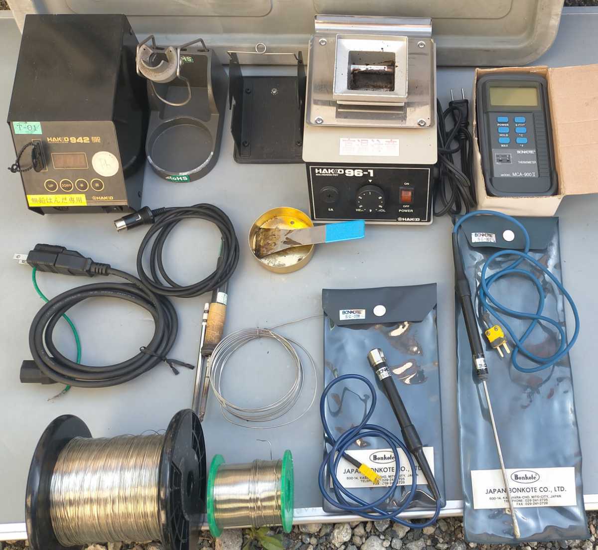 最安値好評】 白光 HAKKO 942 はんだごてステーション jcJ3G