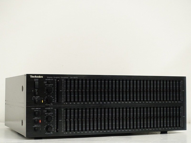 Technics イコライザー SH-8075 ステレオ グラフィックイコライザー