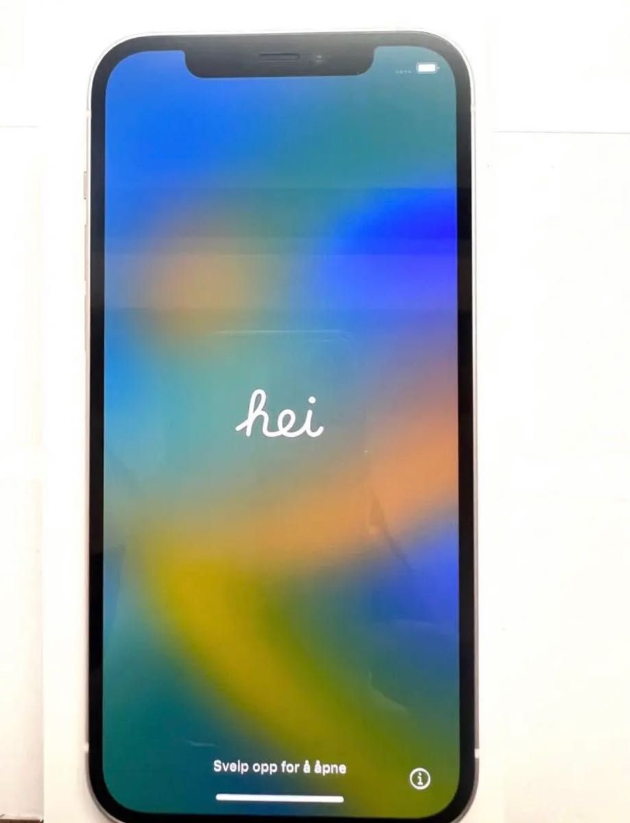 iPhone12 ホワイト 64 GB SIMフリー バッテリー88% 美品 Apple