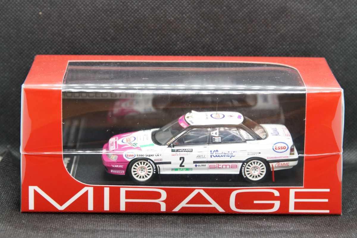 hpi-racing MIRAGE　SUBARU Legacy RS　(#2) 1993 Lana Rally 8272 1/43 廃盤　稀少品　スバル　レガシィ　イグニッションモデル