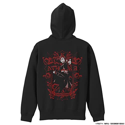 コスパ 呪術廻戦 釘崎 野薔薇 ジップパーカー BLACK Lサイズ