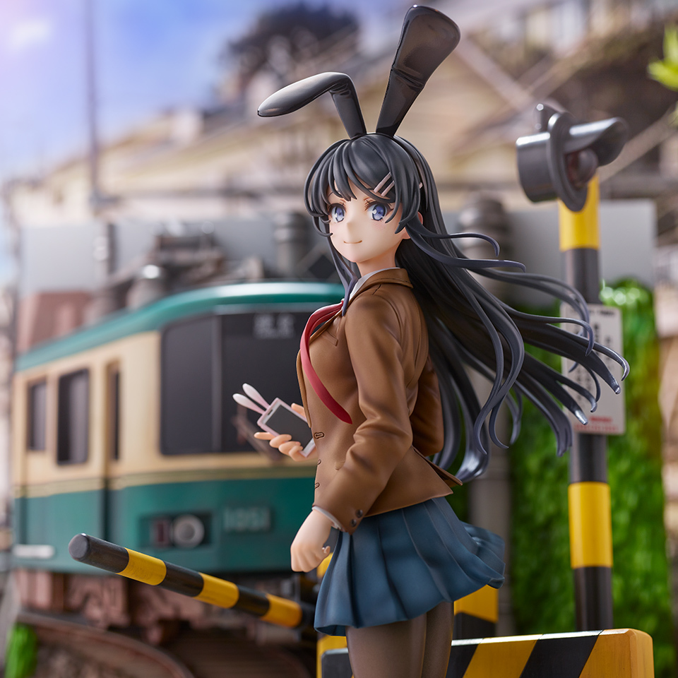 桜島麻衣 江ノ電 Ver.渋谷スクランブルフィギュア 新品未開封品 青ブタ