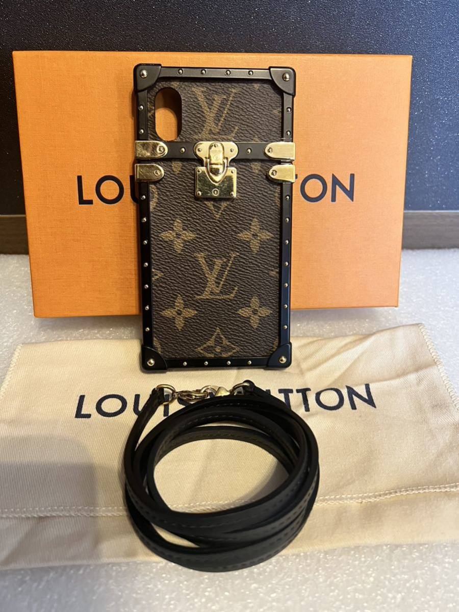 ★極美品★ LOUIS VUITTON ヴィトン アイトランク iPhone X XS モノグラム