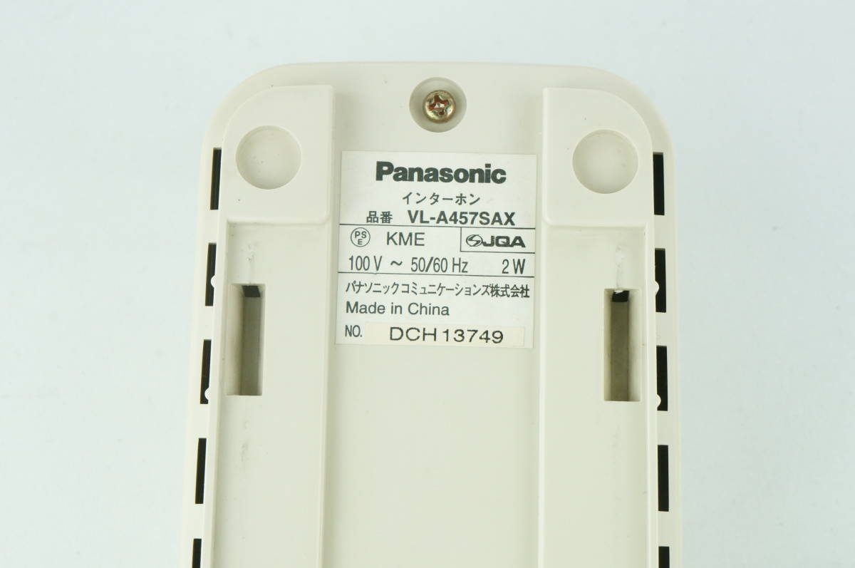 動作確認済】Panasonic パナソニック インターホン VL-A457SAX K210_36