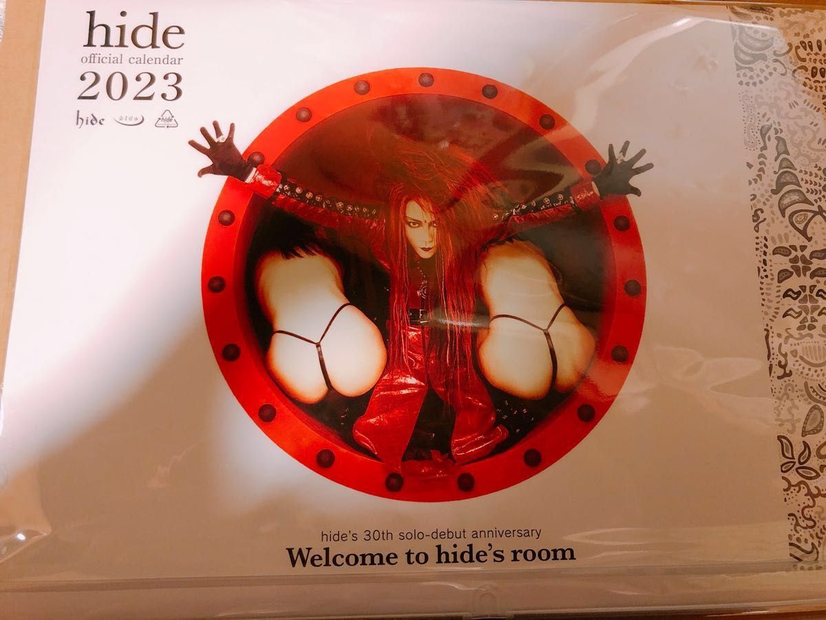 限定 HIDE hide カレンダー ポスター コレクション メモリアル ソロ-