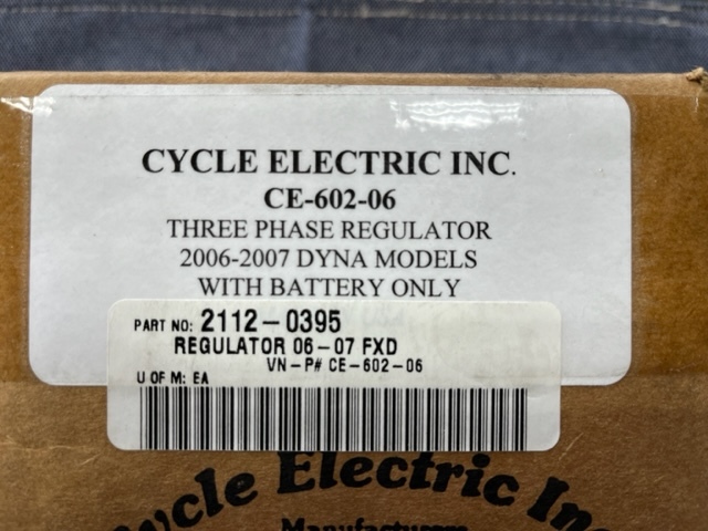 ハーレー ダイナ用レギュレーター 純正OEM CYCLE-ELECTRIC