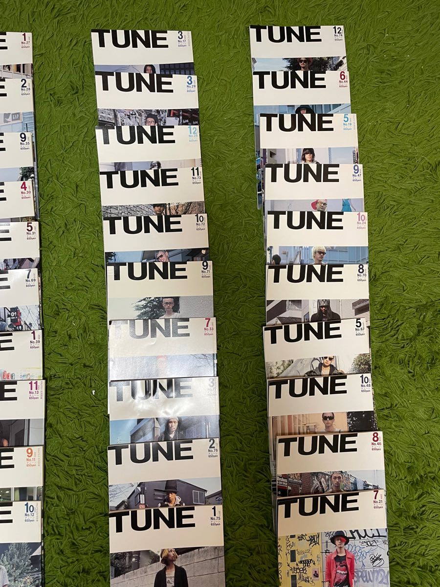 TUNE 50冊セット　チューン　ファッション　雑誌