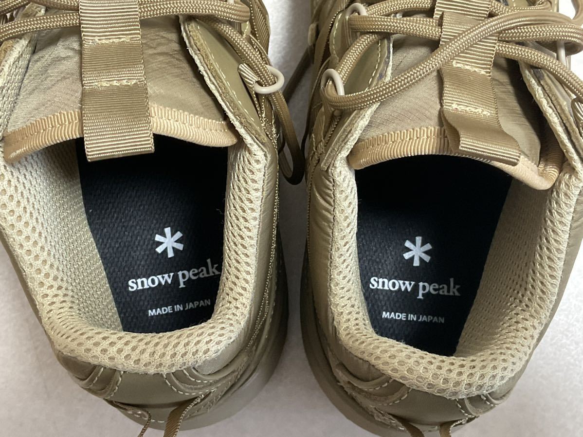 新品未使用！Snow Peak スノーピーク Mountain Treck Shoes マウンテン トレックシューズ 28_画像9
