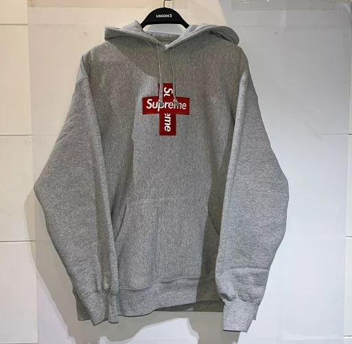 Supreme 20aw Cross Box Logo Hooded Sweatshirt Size-L シュプリーム