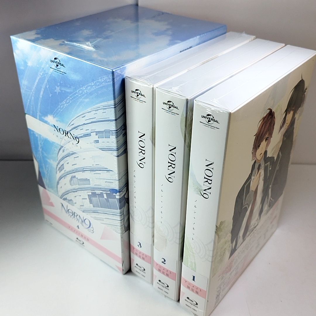 本物品質の 新品未開封 ノルン+ノネット 第1~4巻(初回限定版)(Blu-ray