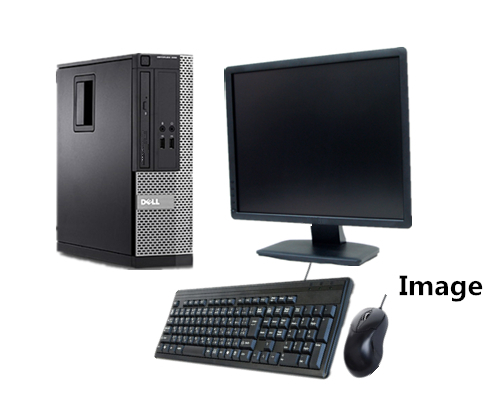 ポイント5倍 中古パソコン Windows XP Microsoft Office Personal 2010付 19型液晶セット DELL Optiplex Core i5/4G/新品SSD 480GB/DVD-ROM_画像1