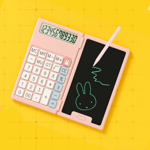 [MIPOW] Miffy calculator memory pad pink [MF600]