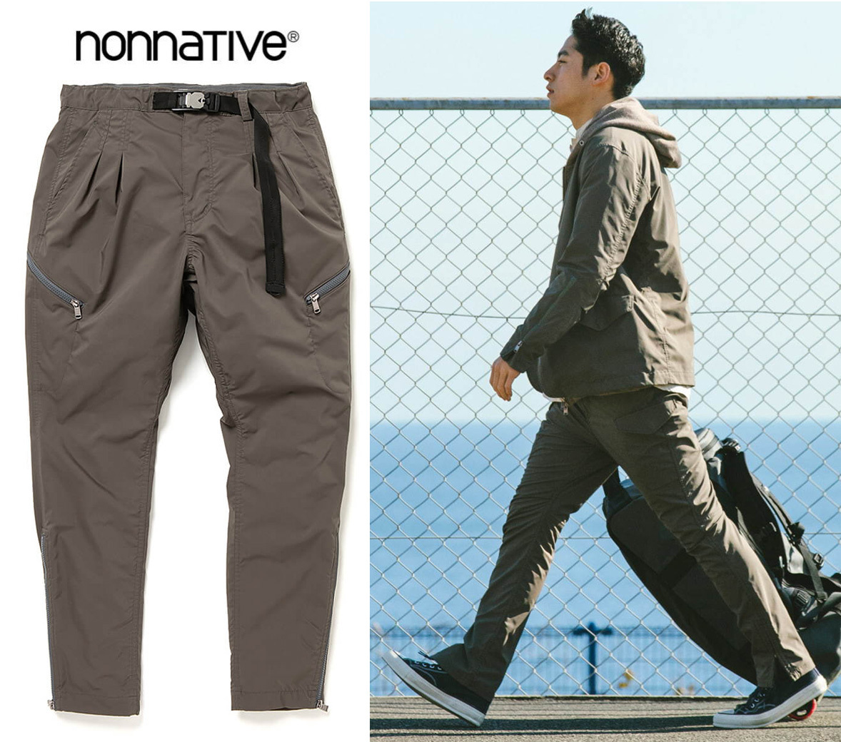 Yahoo!オークション - 美品 21S/S nonnative HIKER EASY PANTS Yahoo!オークション - 美品 21S/S nonnative HIKER EASY PANTS
