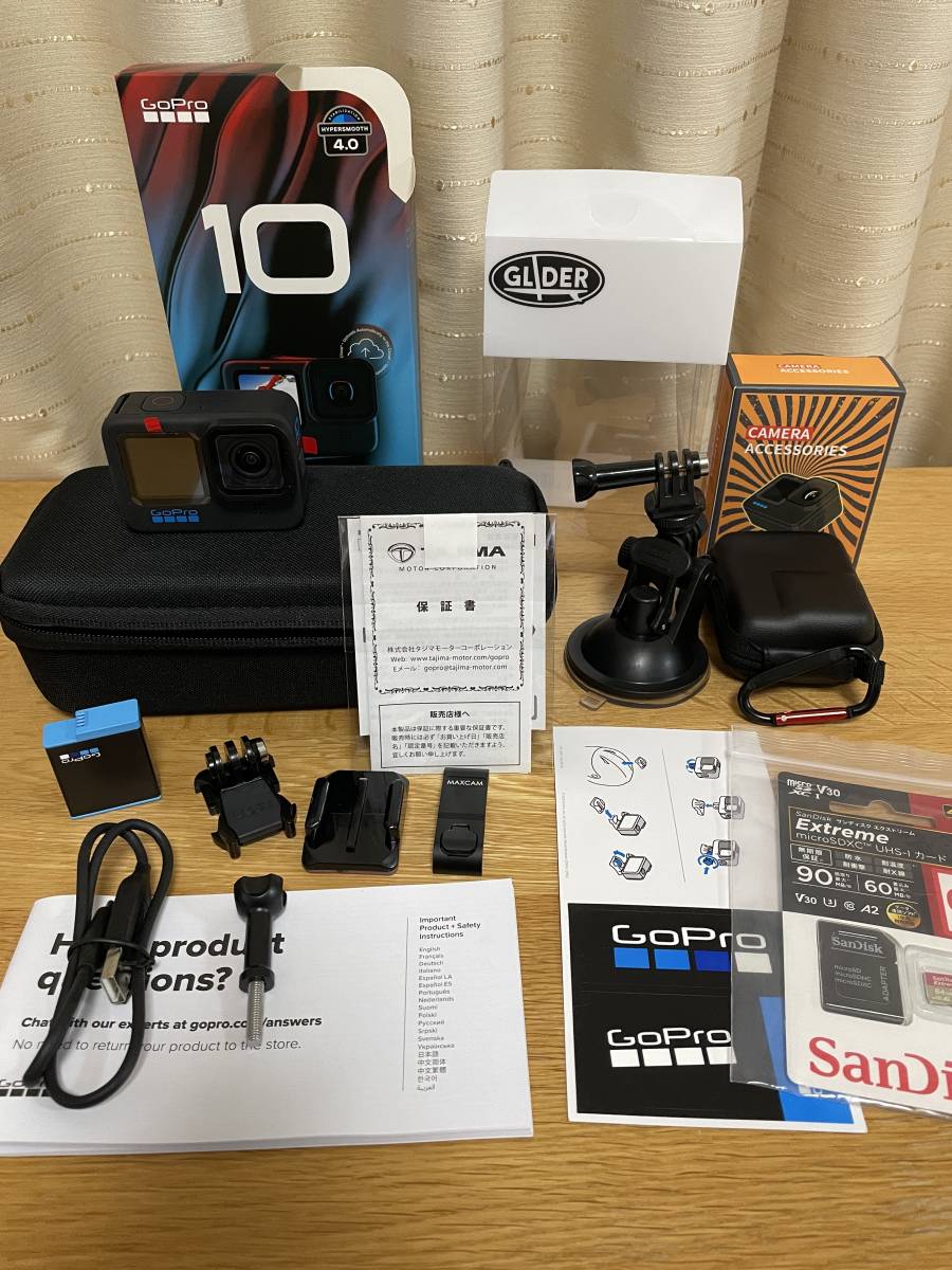 美品】 Gopro HERO 10 Black(2回使用) 他アクセサリー www.s-tec